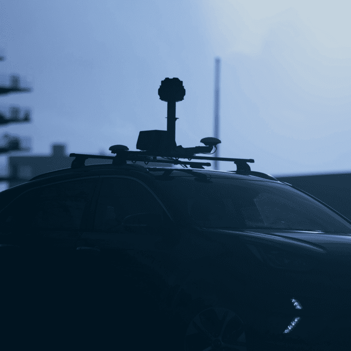 Hero Image of Horus Mobile Mapping System Citymapper mounted on a vehicle