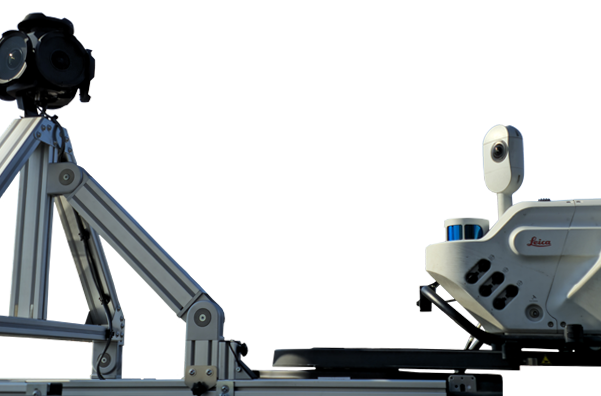 Showcasing real example of the Ladybug6 Leica TRK Extension made by Horus